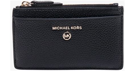 michael kors black credit card holder|Michael Kors card holder sale.